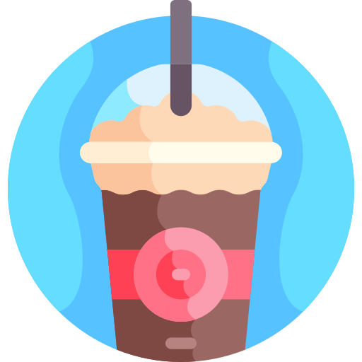Milkshake Detailed Flat Circular Flat icon