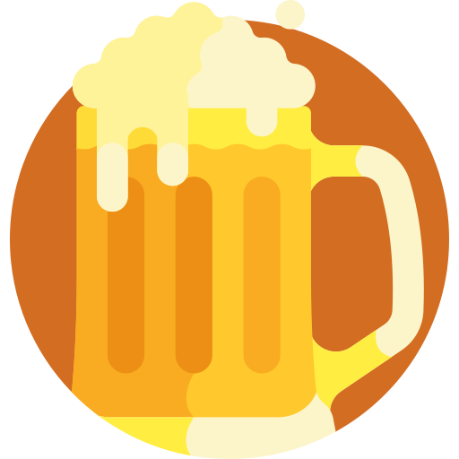 Пиво Detailed Flat Circular Flat иконка