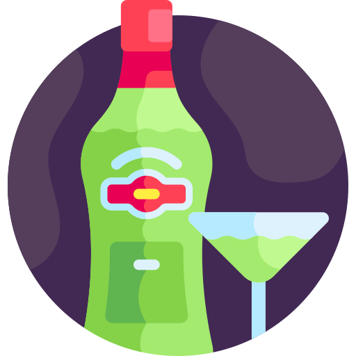 martini Detailed Flat Circular Flat ikona
