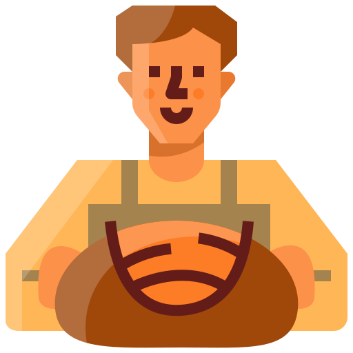 panadero Mangsaabguru Flat icono