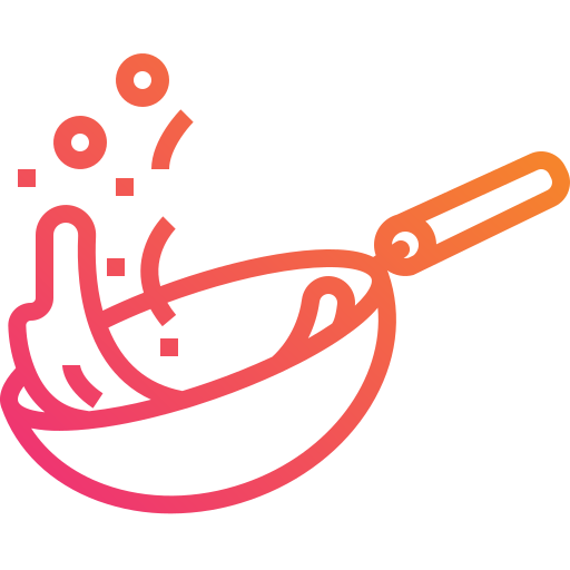 cucinando Mangsaabguru Lineal Gradient icona