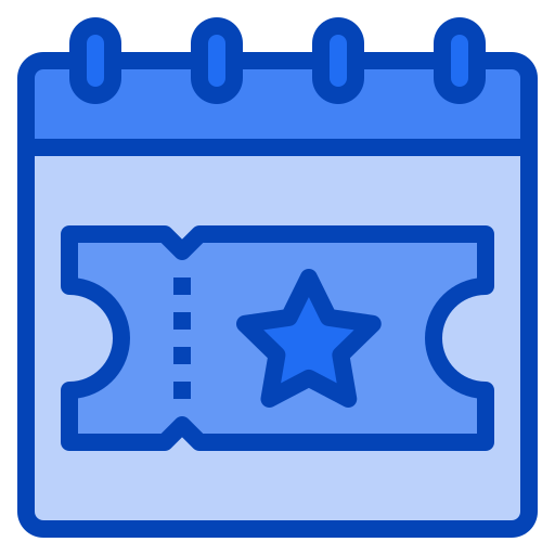 행사 Generic Blue icon