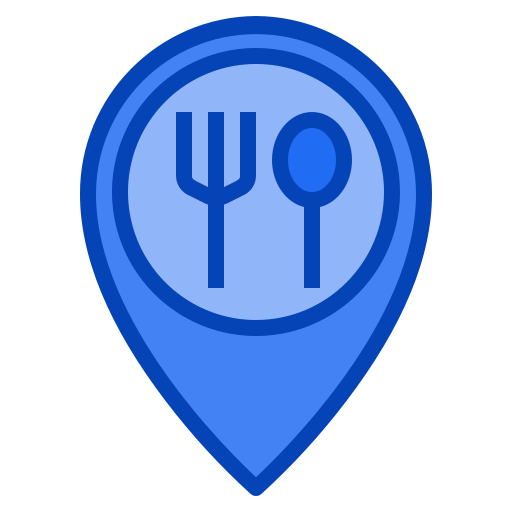 restaurant Generic Blue Icône