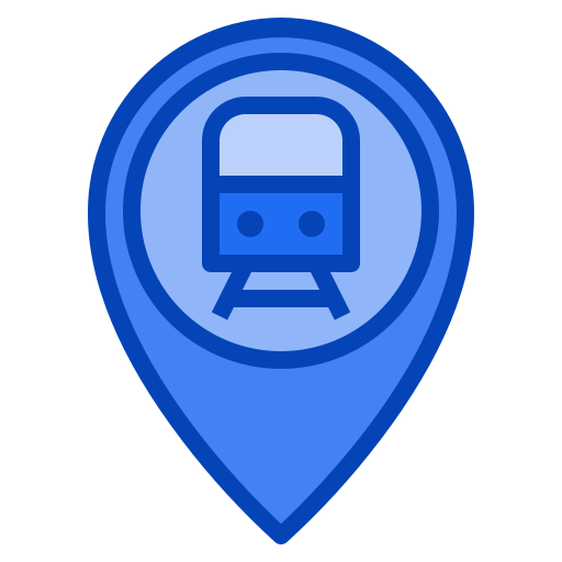 train Generic Blue Icône