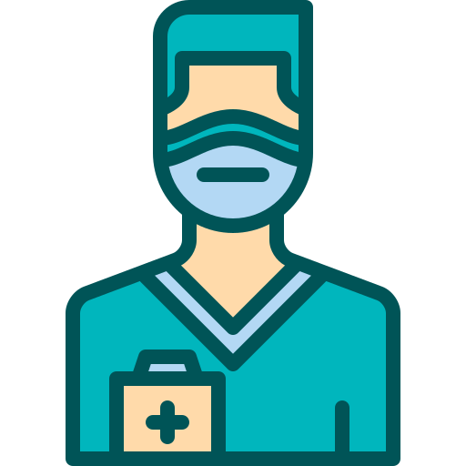 krankenschwester Berkahicon Lineal Color icon