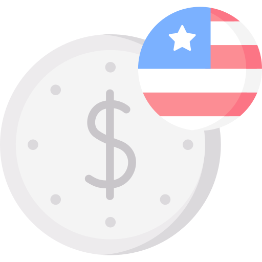 amerikaanse dollar Special Flat icoon