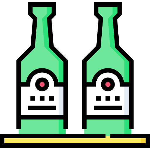 ビール瓶 Detailed Straight Lineal color icon