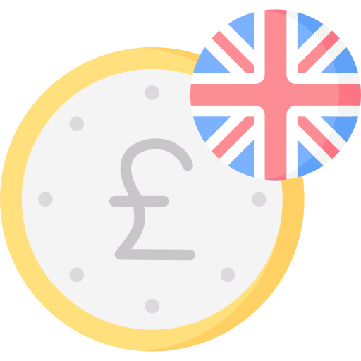 Pound sterling Special Flat icon