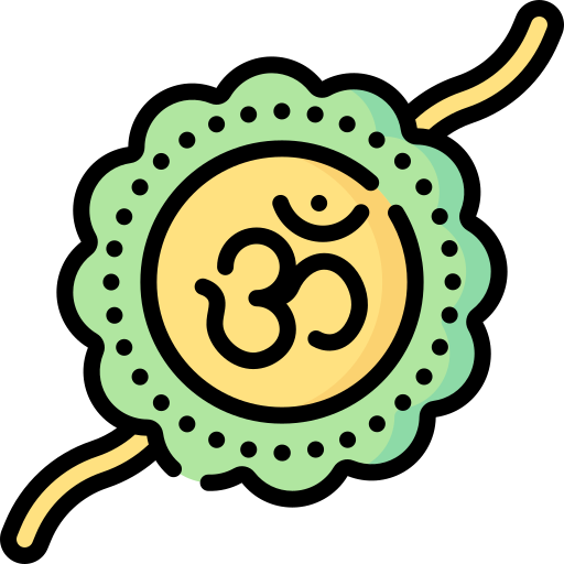 banda de rakhi Special Lineal color icono
