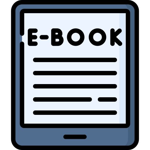 libro electronico Special Lineal color icono
