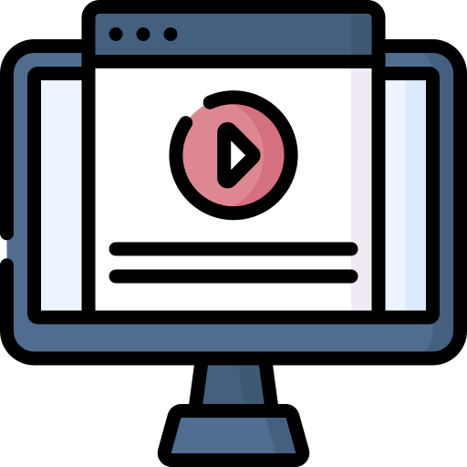 Видео-плеер Special Lineal color иконка