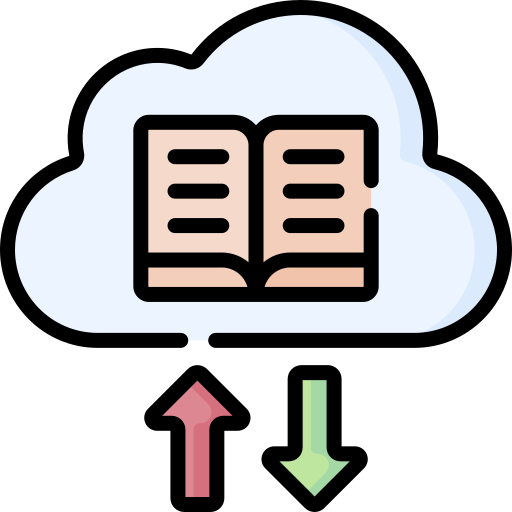 archiviazione cloud Special Lineal color icona