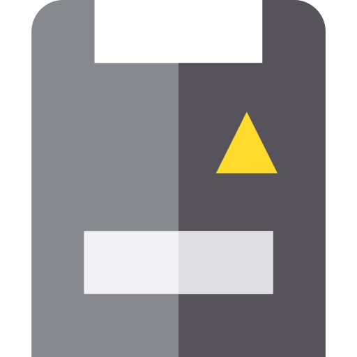 データストレージ Basic Straight Flat icon