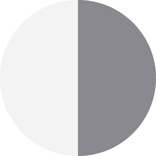 サークル Basic Straight Flat icon