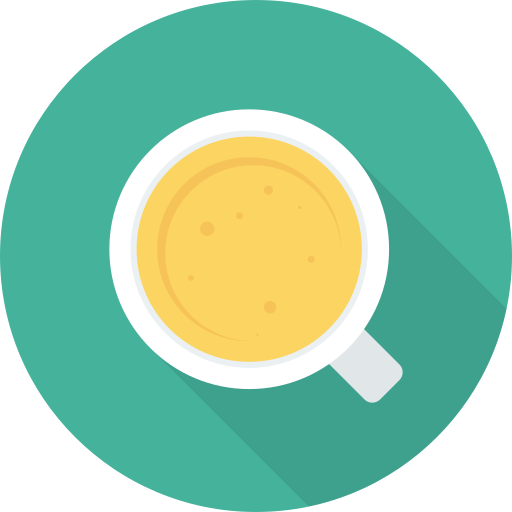 Coffee Dinosoft Circular icon