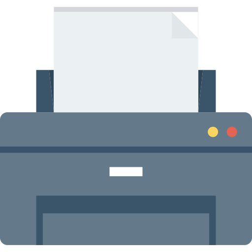 printer Dinosoft Flat icoon
