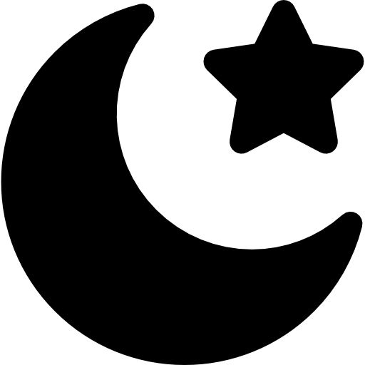 islam Basic Rounded Filled icona