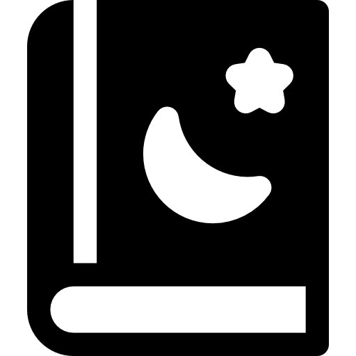 corán Basic Rounded Filled icono
