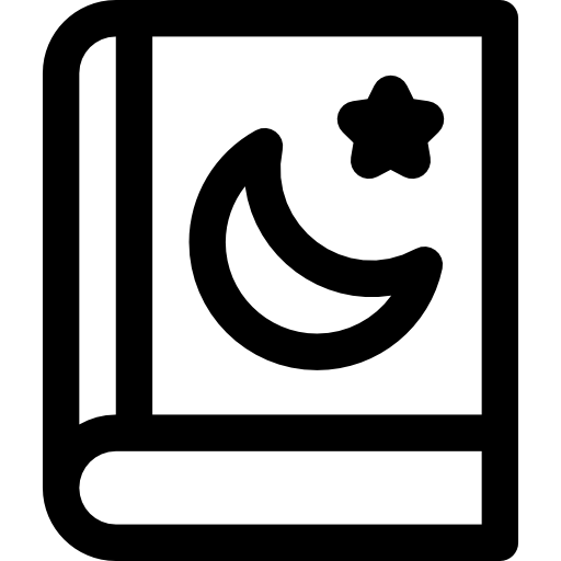 corán Basic Rounded Lineal icono