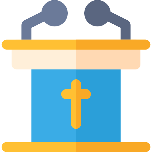 tribuna Basic Rounded Flat icono
