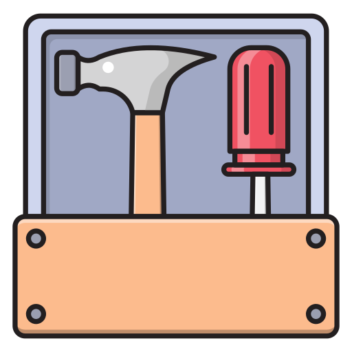ツールボックス Vector Stall Lineal Color icon