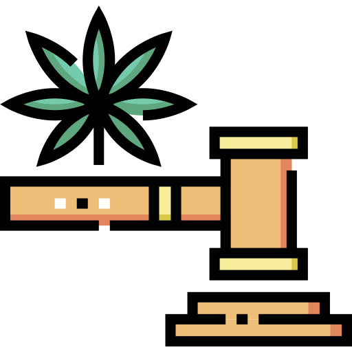 大麻 Detailed Straight Lineal color icon