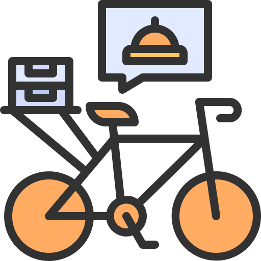 Велосипед Generic Outline Color иконка