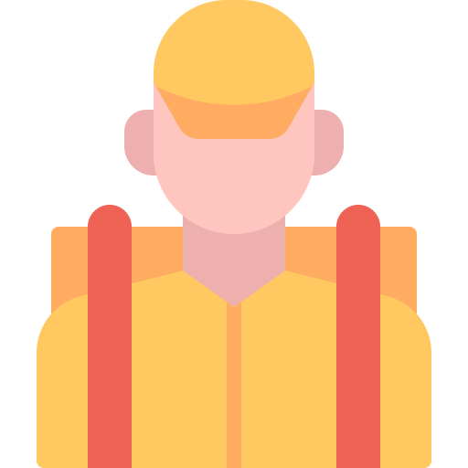 Delivery man Generic Flat icon