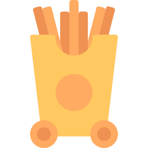 patatine fritte Generic Flat icona