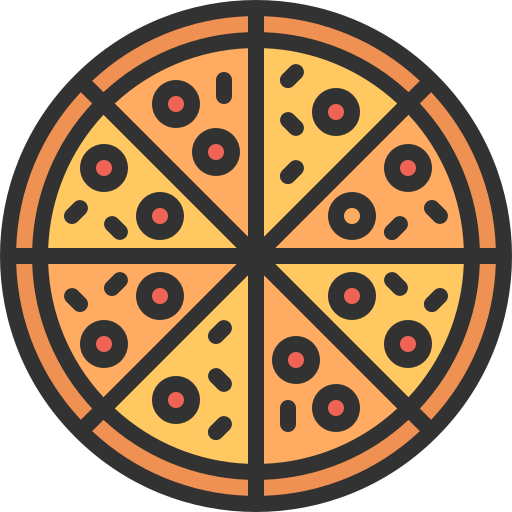 pizza Generic Outline Color icon