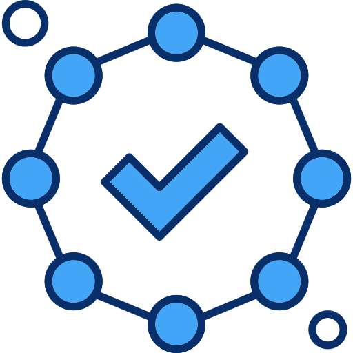 Tick Generic Blue icon
