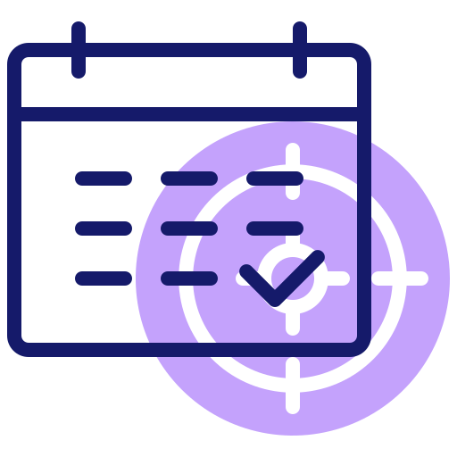 kalender Inipagistudio Lineal Color icon