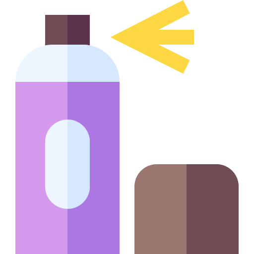 farb spray Basic Straight Flat icon