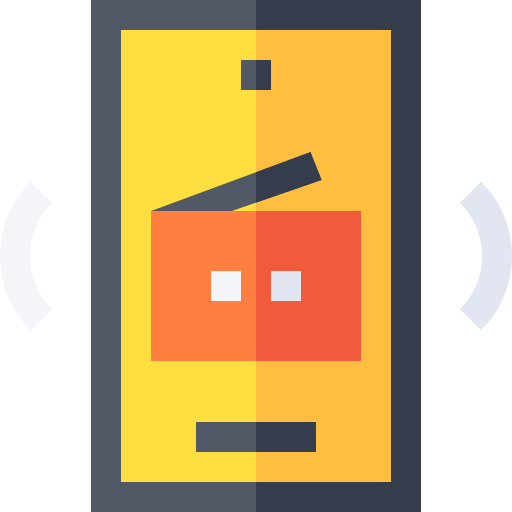 Radio Basic Straight Flat icon