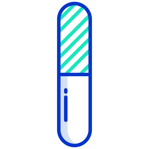 lima de uñas Icongeek26 Outline Colour icono