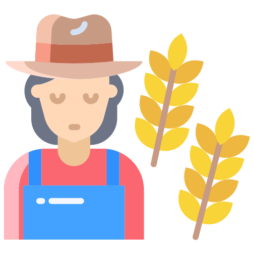 farmer Icongeek26 Flat icon