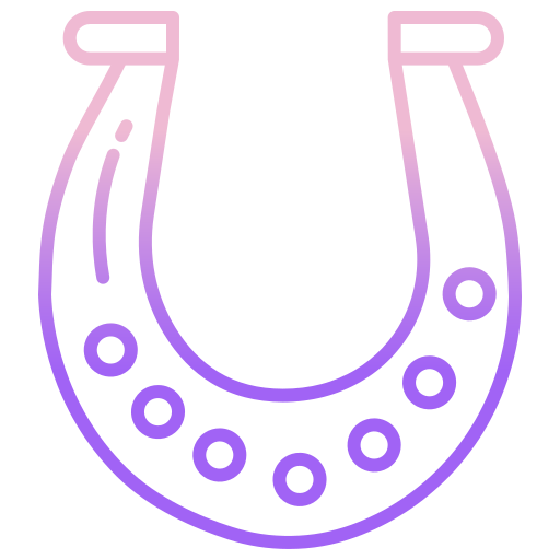 Horseshoe Icongeek26 Outline Gradient icon