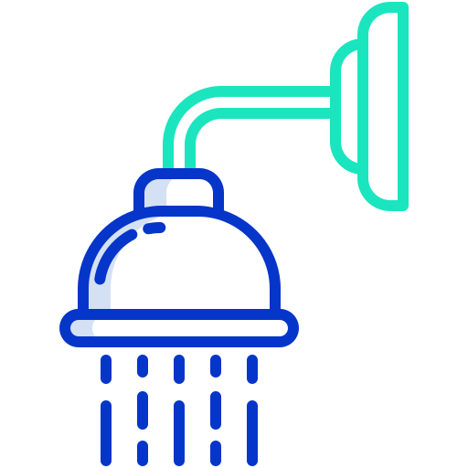 Shower Icongeek26 Outline Colour icon