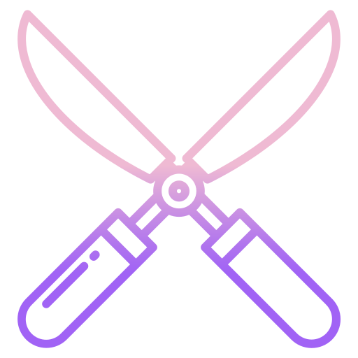 Shears Icongeek26 Outline Gradient icon