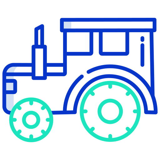 tractor Icongeek26 Outline Colour icoon