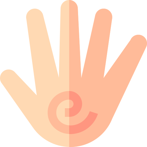 Hand Basic Straight Flat icon