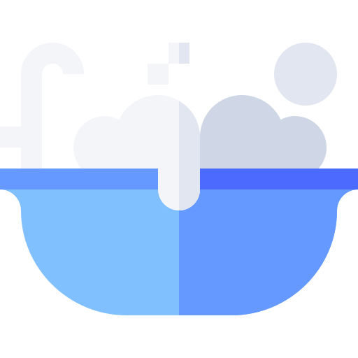 목욕통 Basic Straight Flat icon