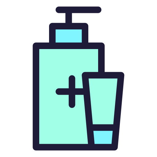 Hand sanitizer Generic Blue icon