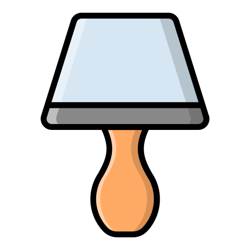 lampe Generic Outline Color Icône
