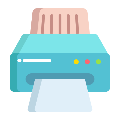 impresora Icongeek26 Flat icono