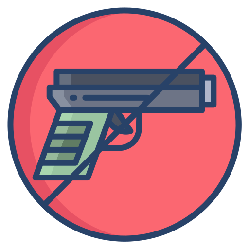 No weapons Icongeek26 Linear Colour icon