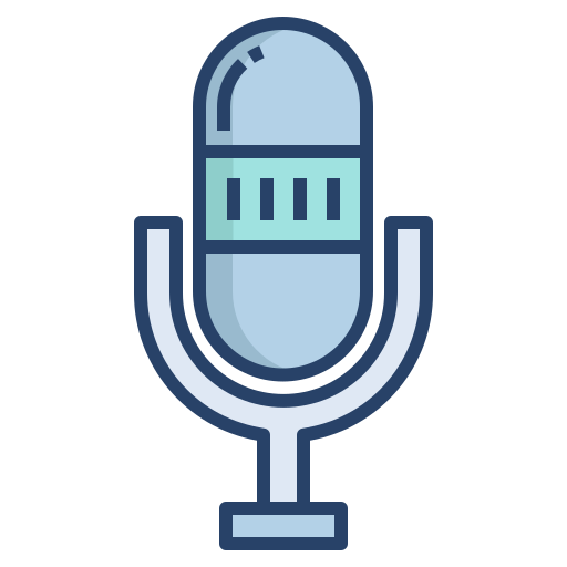 Microphone Icongeek26 Linear Colour icon