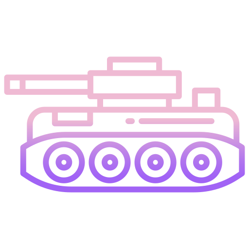탱크 Icongeek26 Outline Gradient icon