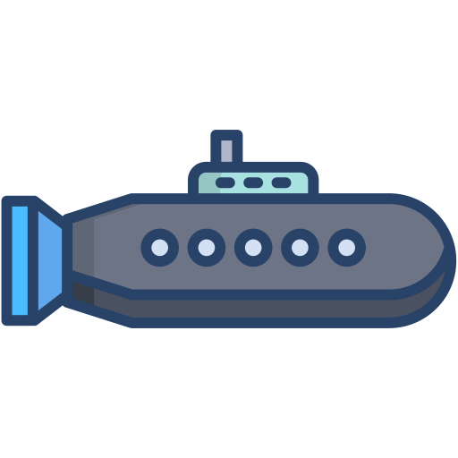 submarino Icongeek26 Linear Colour Ícone