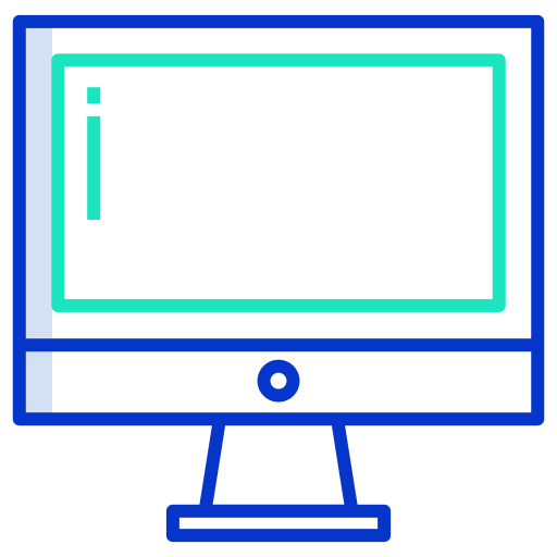 monitor Icongeek26 Outline Colour icono